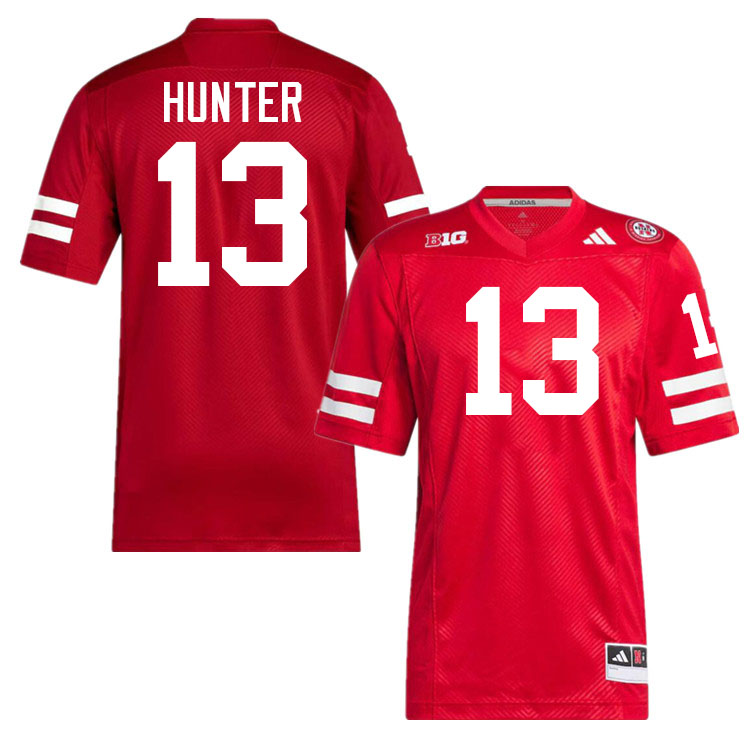 Nyziah Hunter Nebraska Jersey,Nebraska Cornhuskers Football Uniforms,Jersey-Scarlet